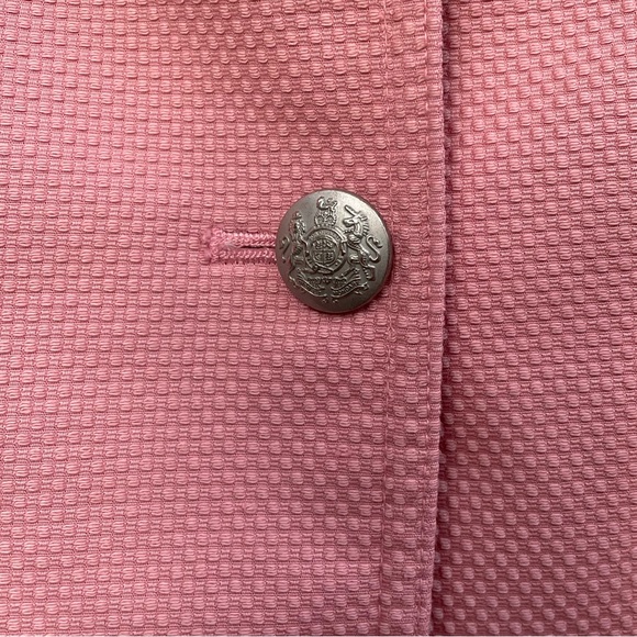 Banana Republic Pink Textured Academy Blazer, size 10 - Picture 7 of 8